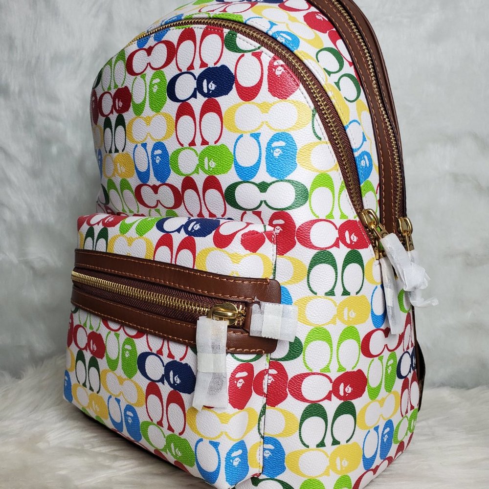 Coach x BAPE Limited Edition Academy Backpack - Picture 4 of 7